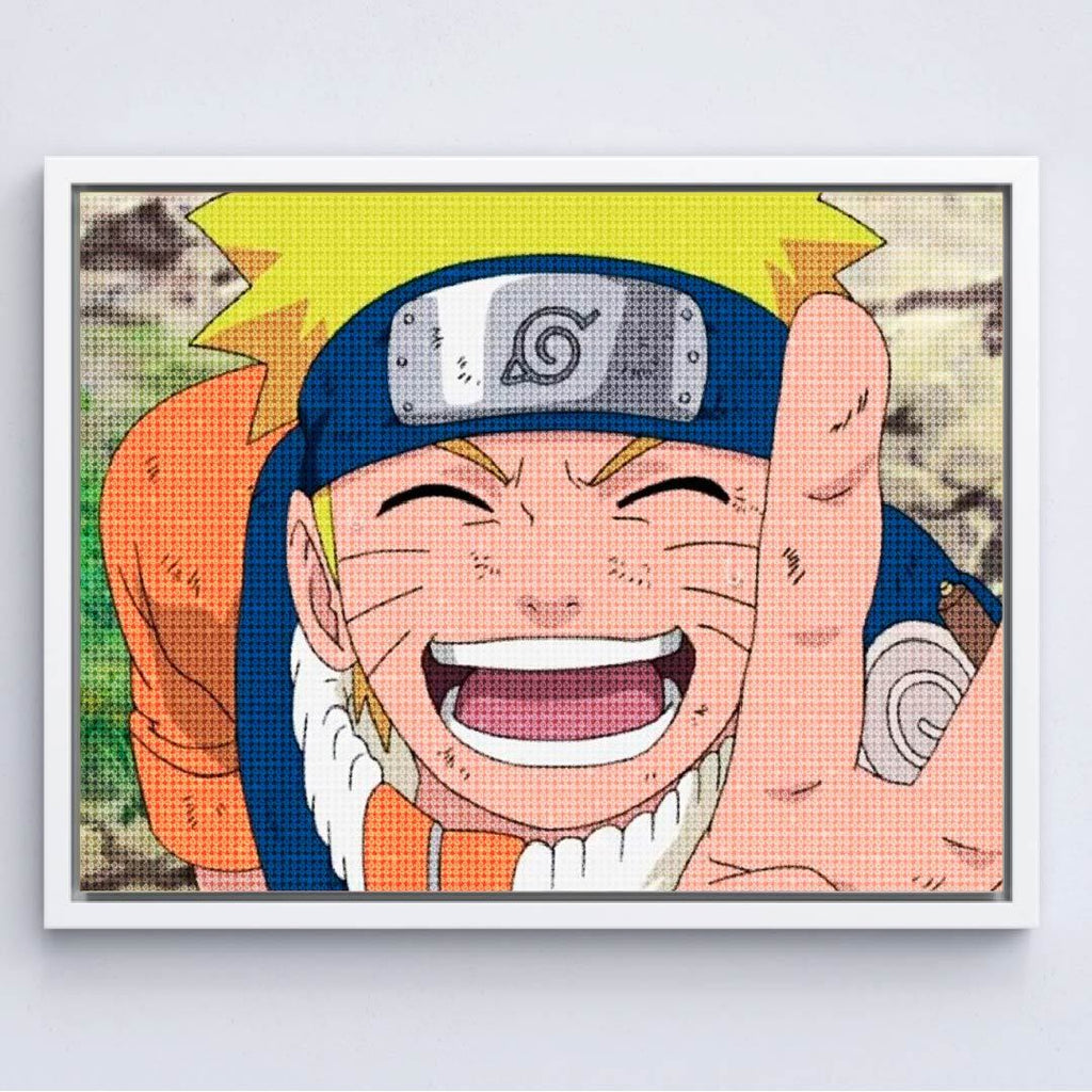 Kit Arte com Diamante - Naruto 2
