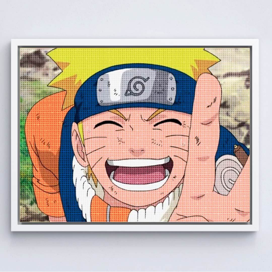 Kit Arte com Diamante - Naruto 2