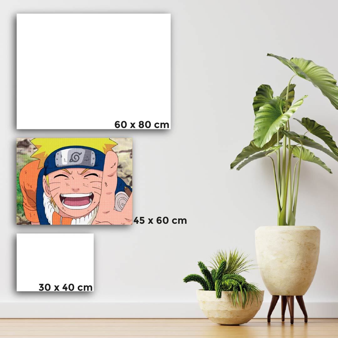 Kit Arte com Diamante - Naruto 2
