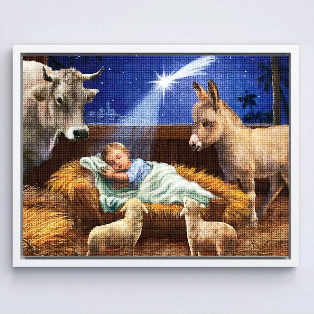 Kit Arte com Diamante - Nascimento de Jesus