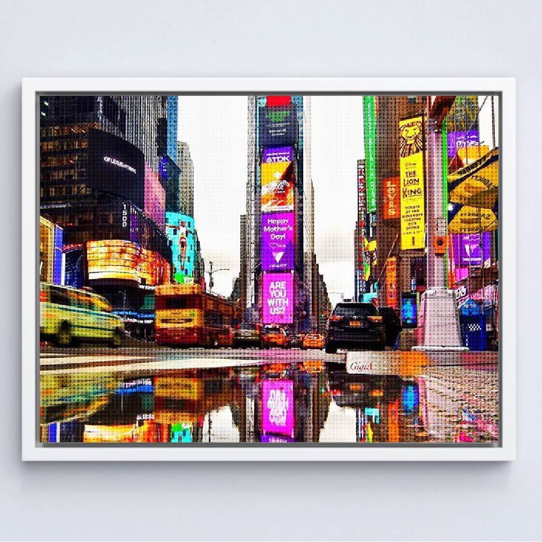 Kit Arte com Diamante - New York
