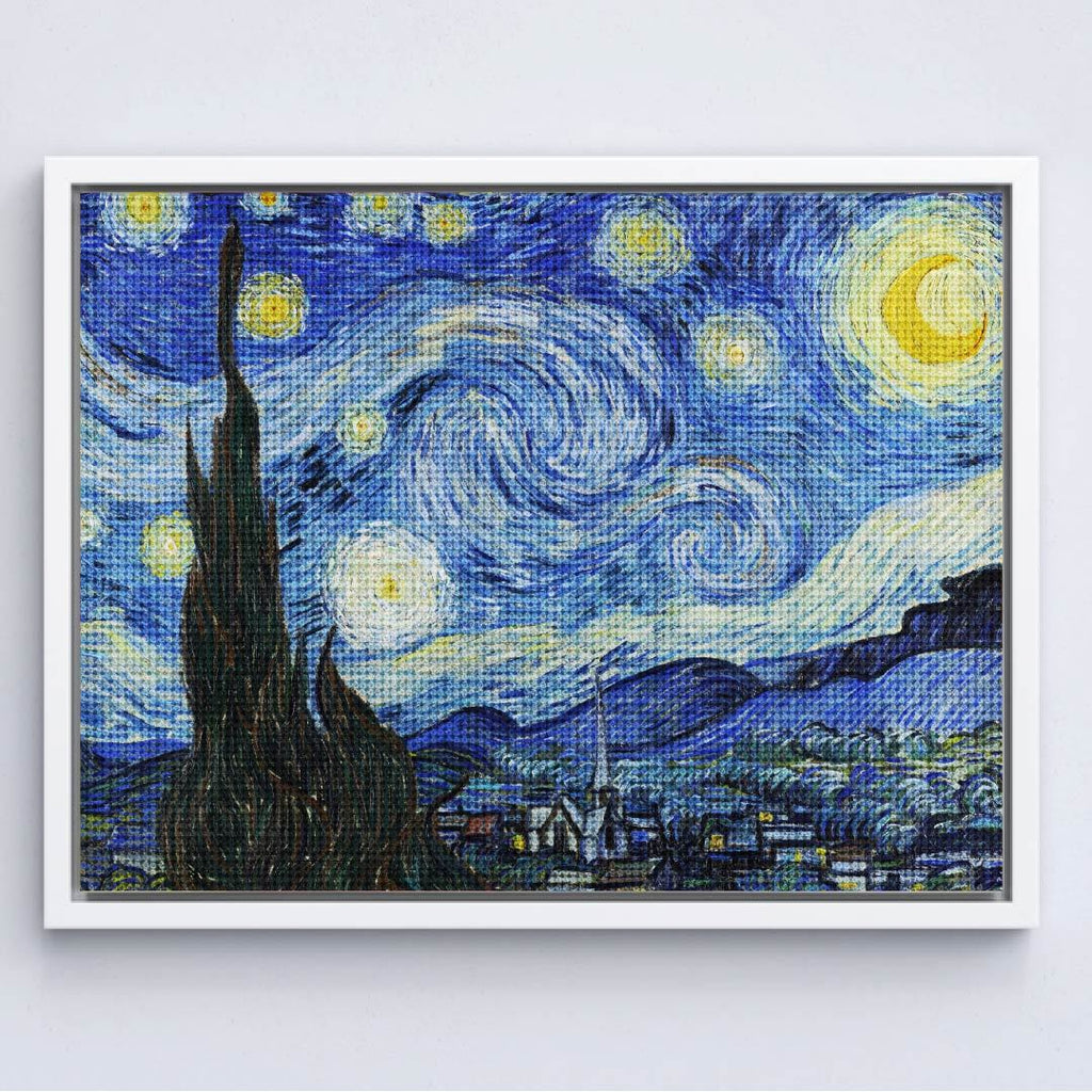 Kit Arte com Diamante - Noite Estrelada