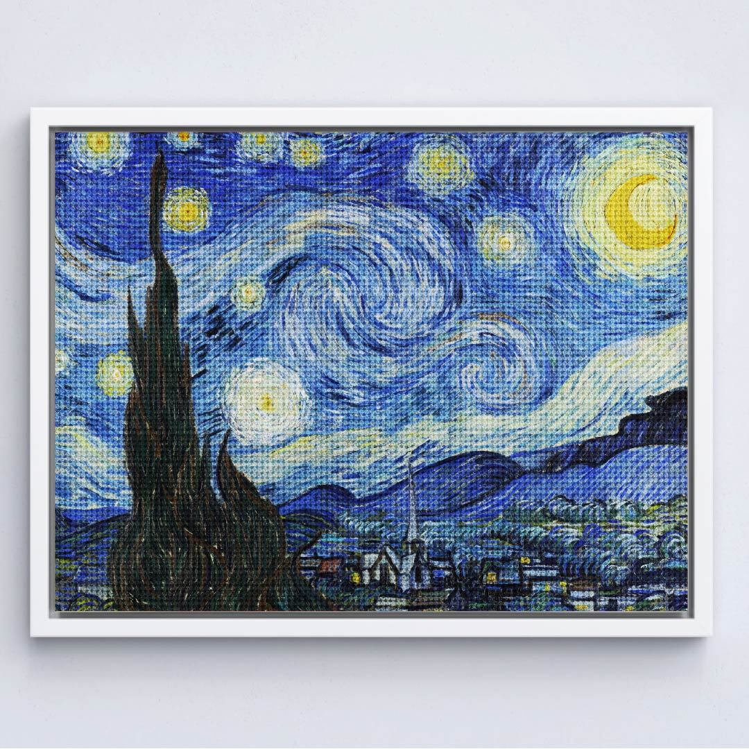 Kit Arte com Diamante - Noite Estrelada