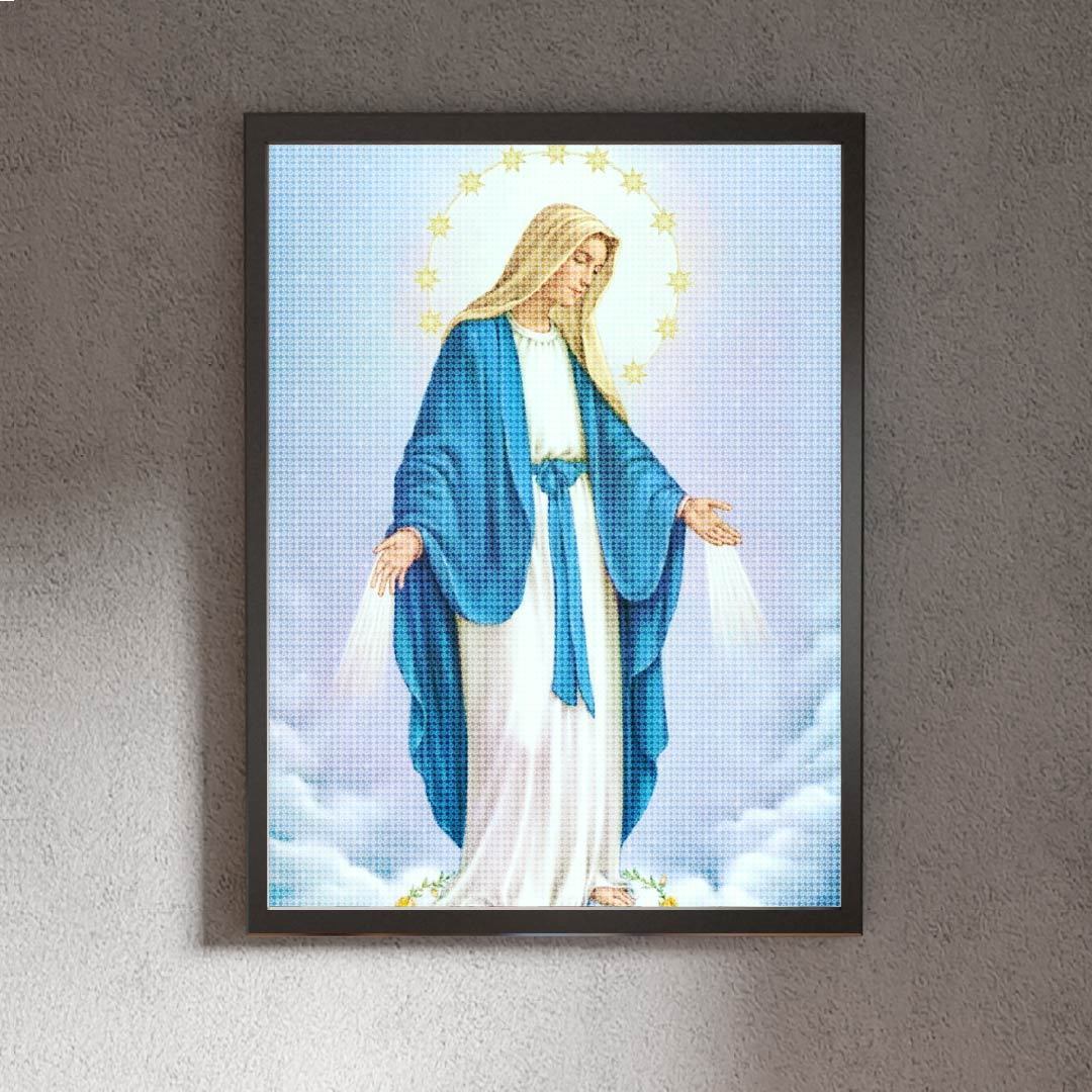 Kit Arte com Diamante - Nossa Senhora