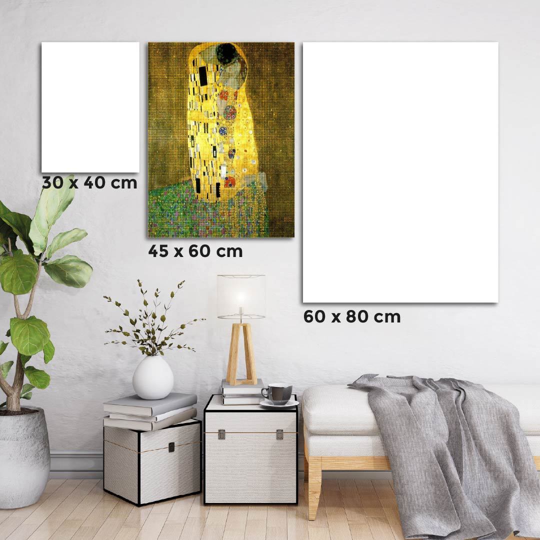 Kit Arte com Diamante - O Beijo
