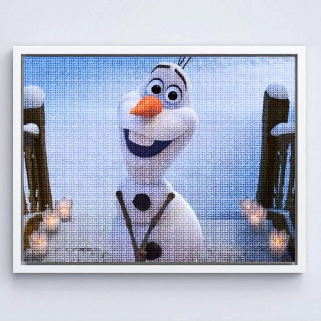 Kit Arte com Diamante - Olaf