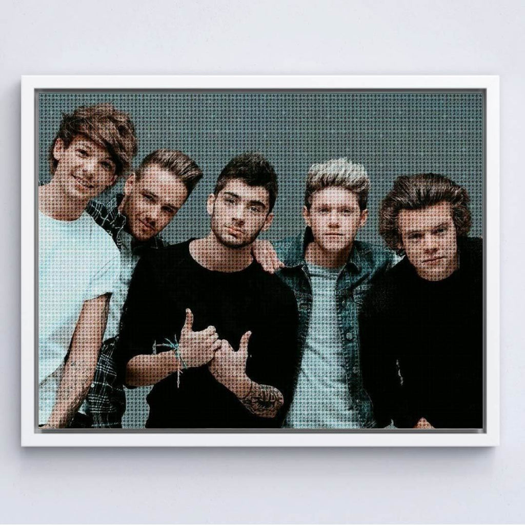 Kit Arte com Diamante - One Direction