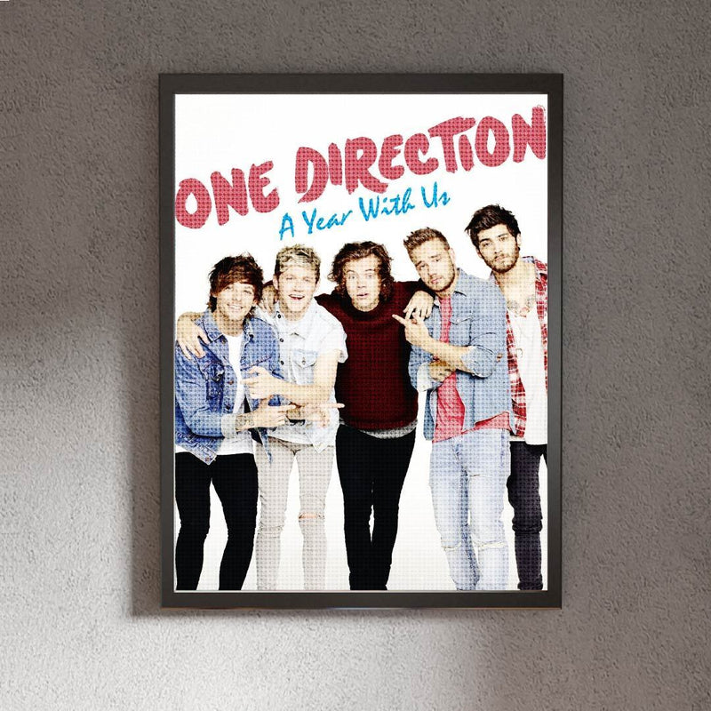 Kit Arte com Diamante - One Direction Crew
