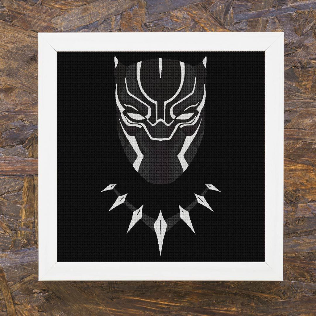 Kit Arte com Diamante - Pantera Negra