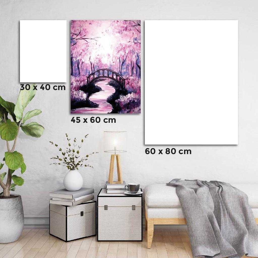 Kit Arte com Diamante - Ponte Rosada