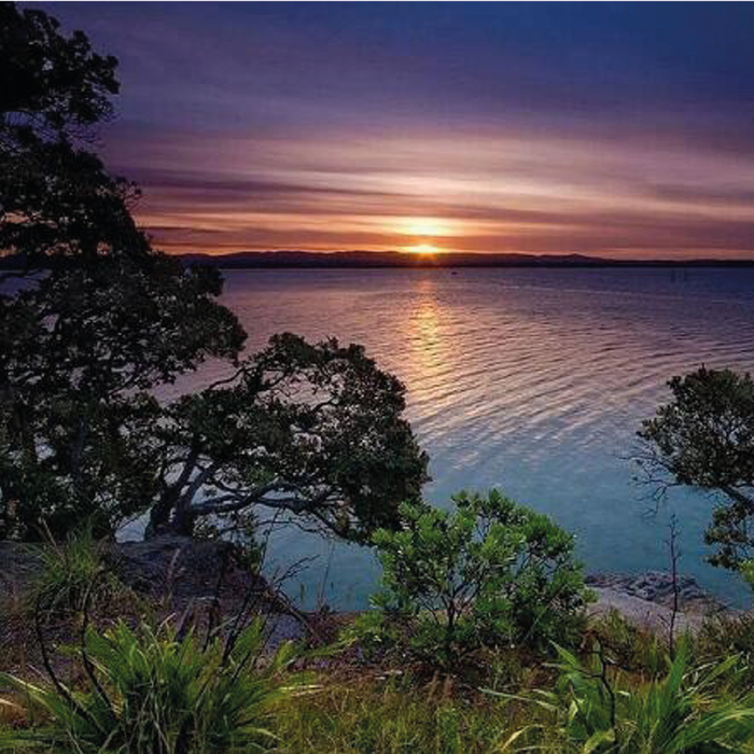 Kit Arte com Diamante - Por do Sol no Oceano