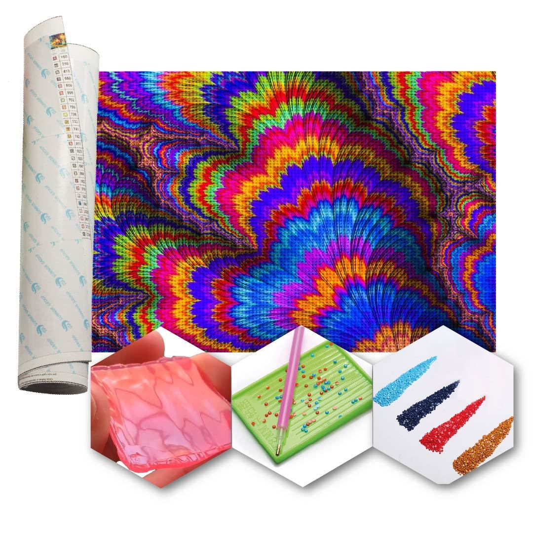 Kit Arte com Diamante - Psico Fractal