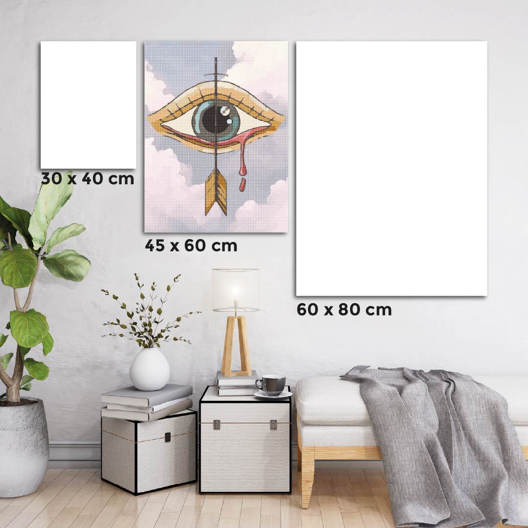 Kit Arte com Diamante - Sagitário