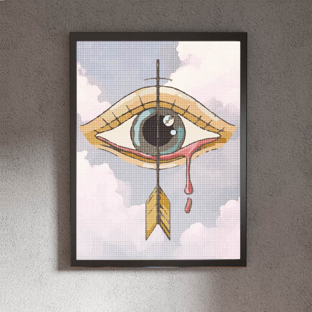 Kit Arte com Diamante - Sagitário