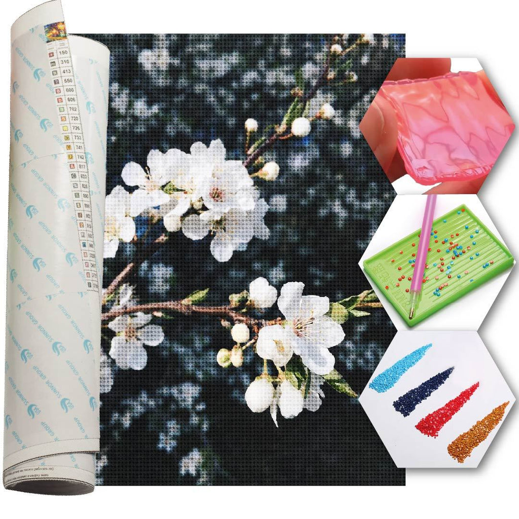 Kit Arte com Diamante - Sakura