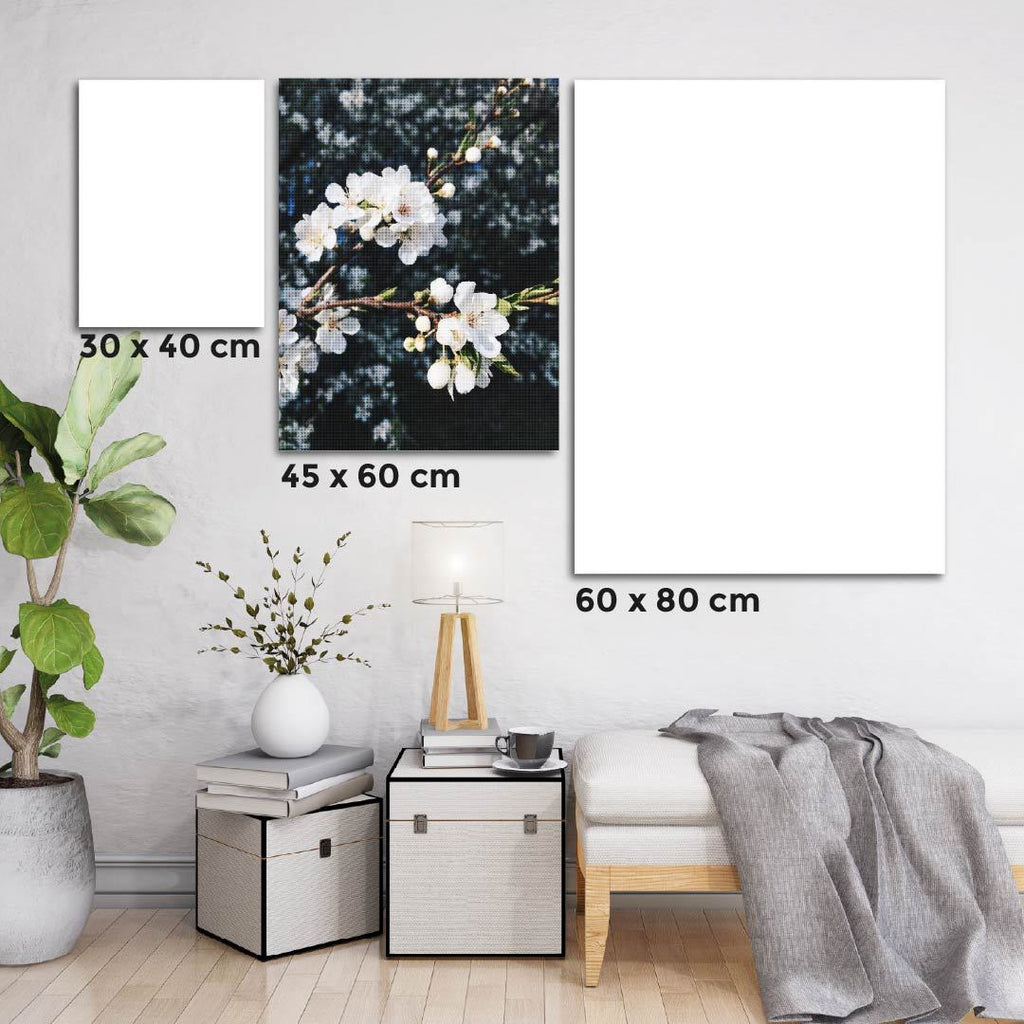 Kit Arte com Diamante - Sakura