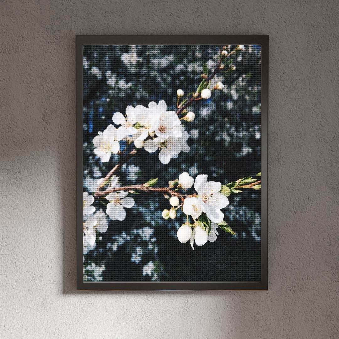 Kit Arte com Diamante - Sakura