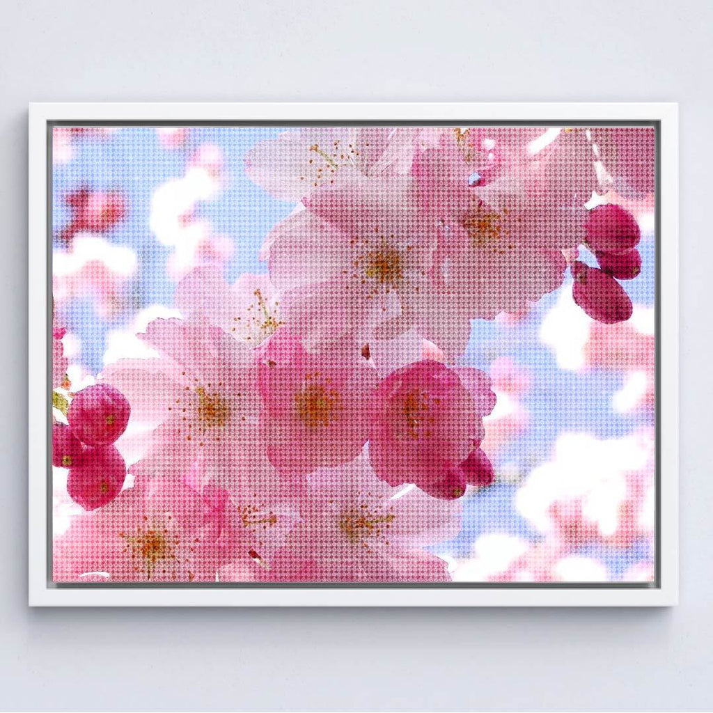 Kit Arte com Diamante - Sakura Flor