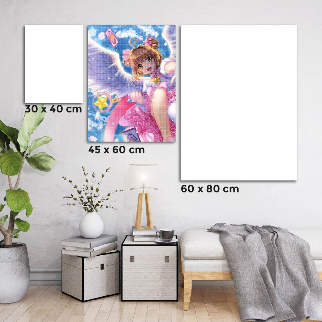 Kit Arte com Diamante - Sakura Cardcaptor