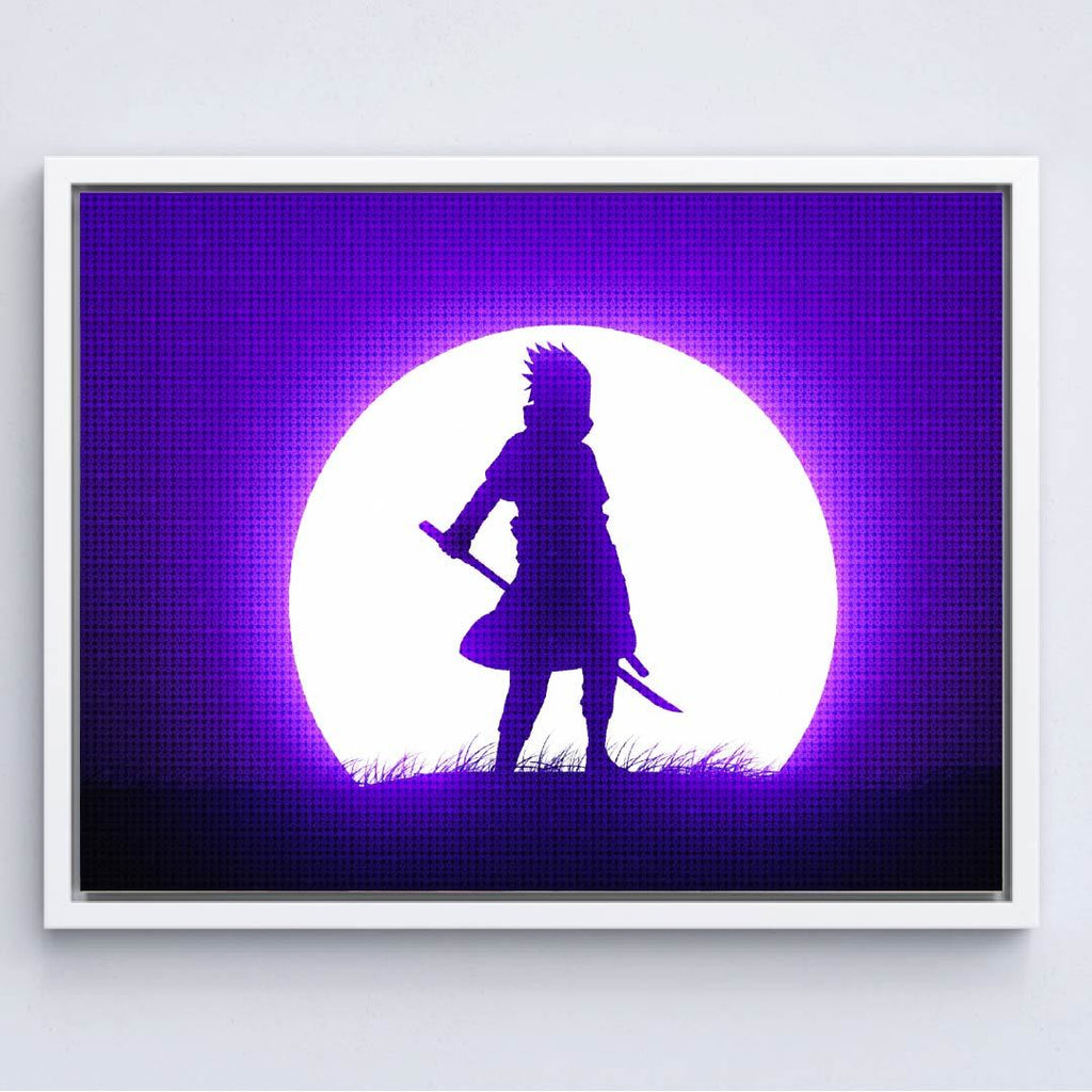 Kit Arte com Diamante - Sasuke Moon