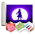 Kit Arte com Diamante - Sasuke Moon