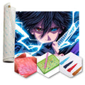 Kit Arte com Diamante - Sasuke Uchiha