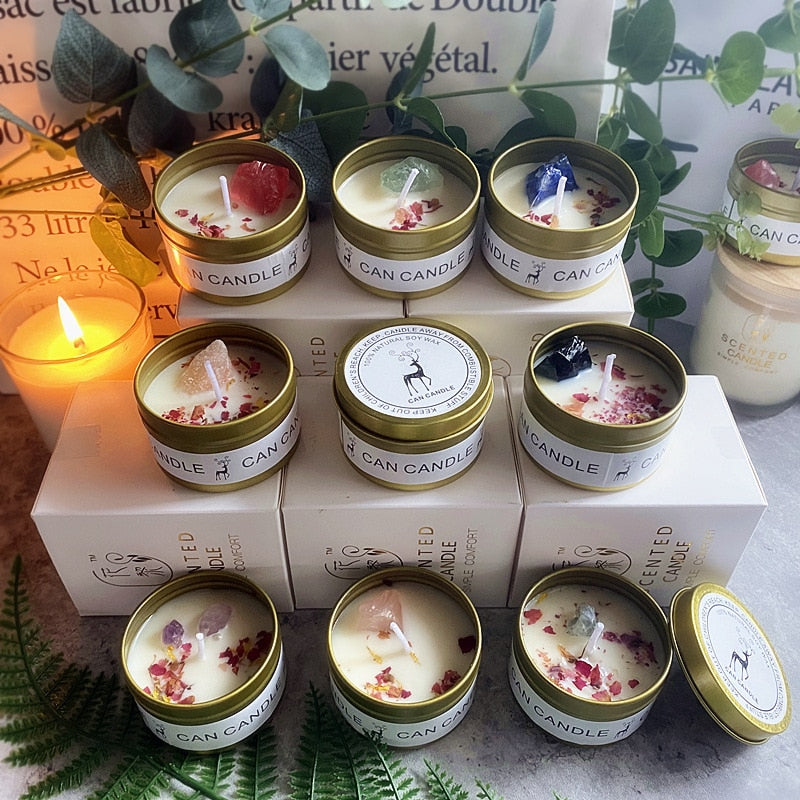 Velas Aromáticas Perfumadas Relaxantes de Longa Duração