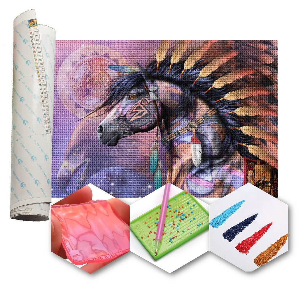 Kit Arte com Diamante - Shaman