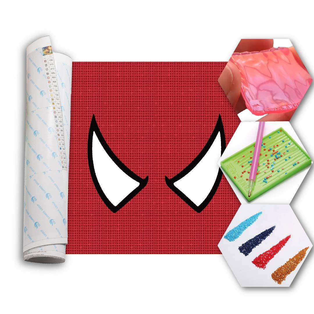 Kit Arte com Diamante -  Homem Aranha