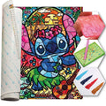 Kit Arte com Diamante - Stitch Mosaico