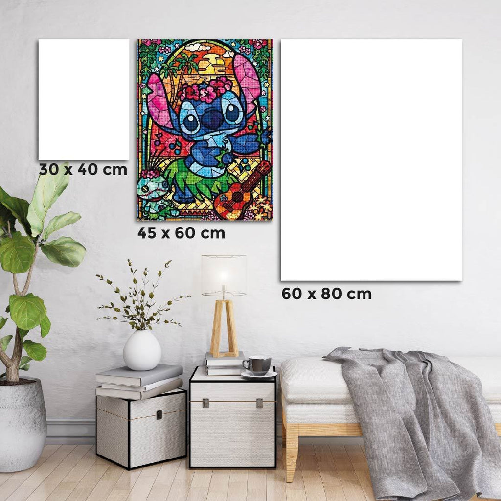 Kit Arte com Diamante - Stitch Mosaico