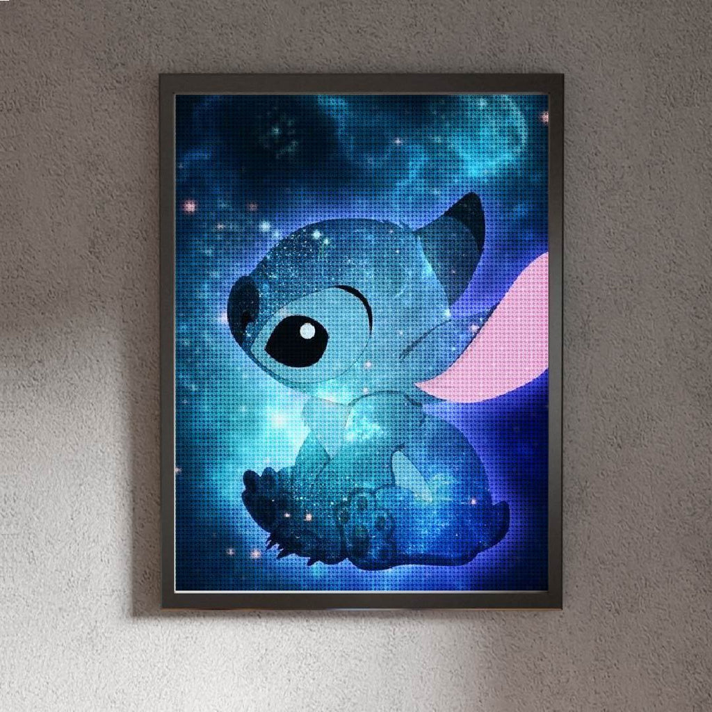 Kit Arte com Diamantes - Stitch Brilhante