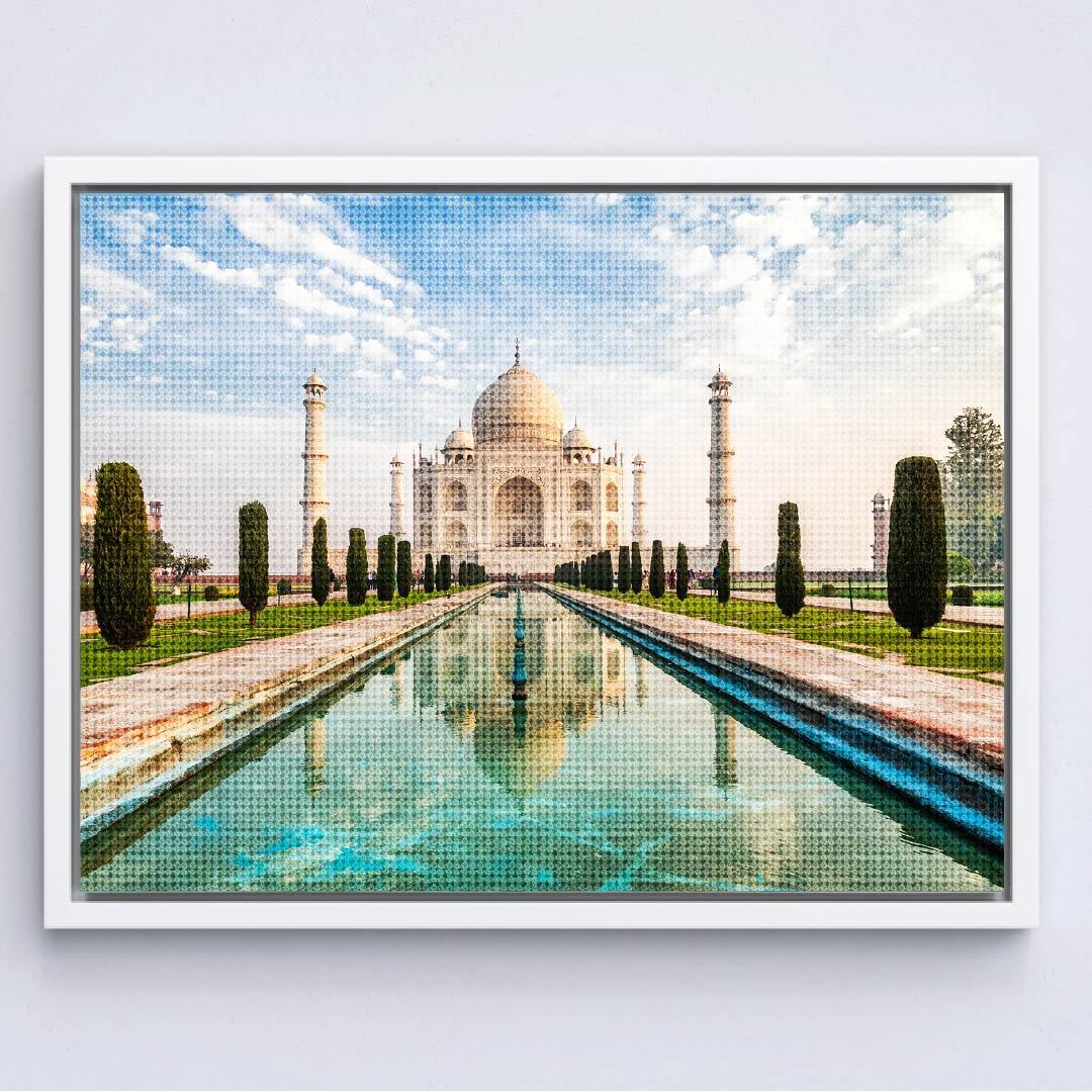 Kit Arte com Diamante - Taj Mahal