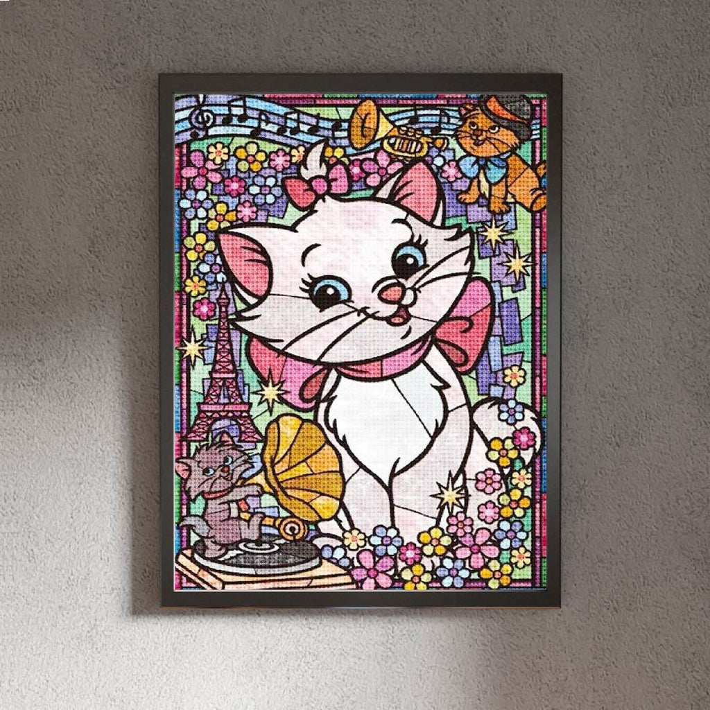 Kit Arte com Diamante - The Aristocats