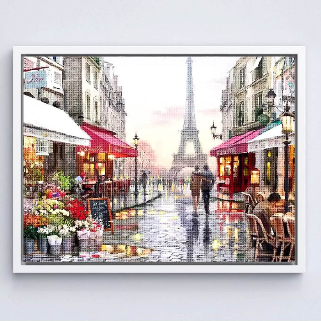 Kit Arte com Diamante - Torre Eiffel