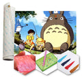 Kit Arte com Diamante - Totoro Na Árvore