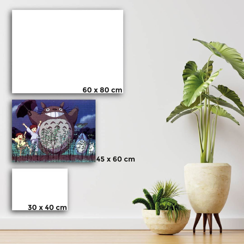 Kit Arte com Diamante - Totoro Farm
