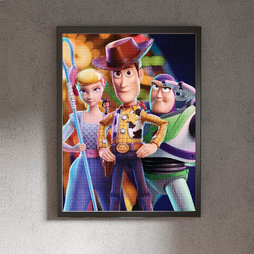 Kit Arte com Diamante - Toy Story Squad