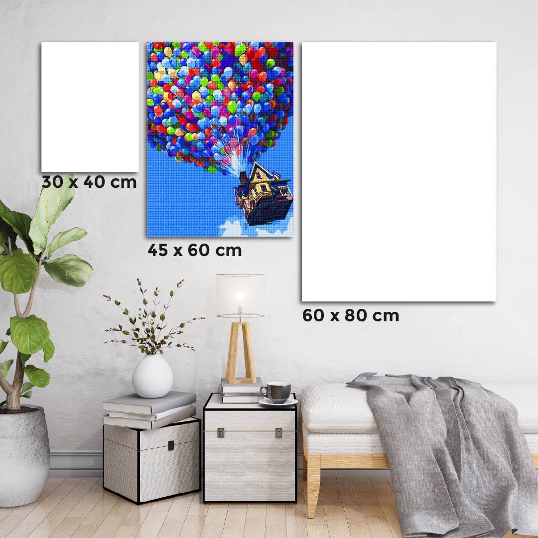 Kit Arte com Diamante - Up Home