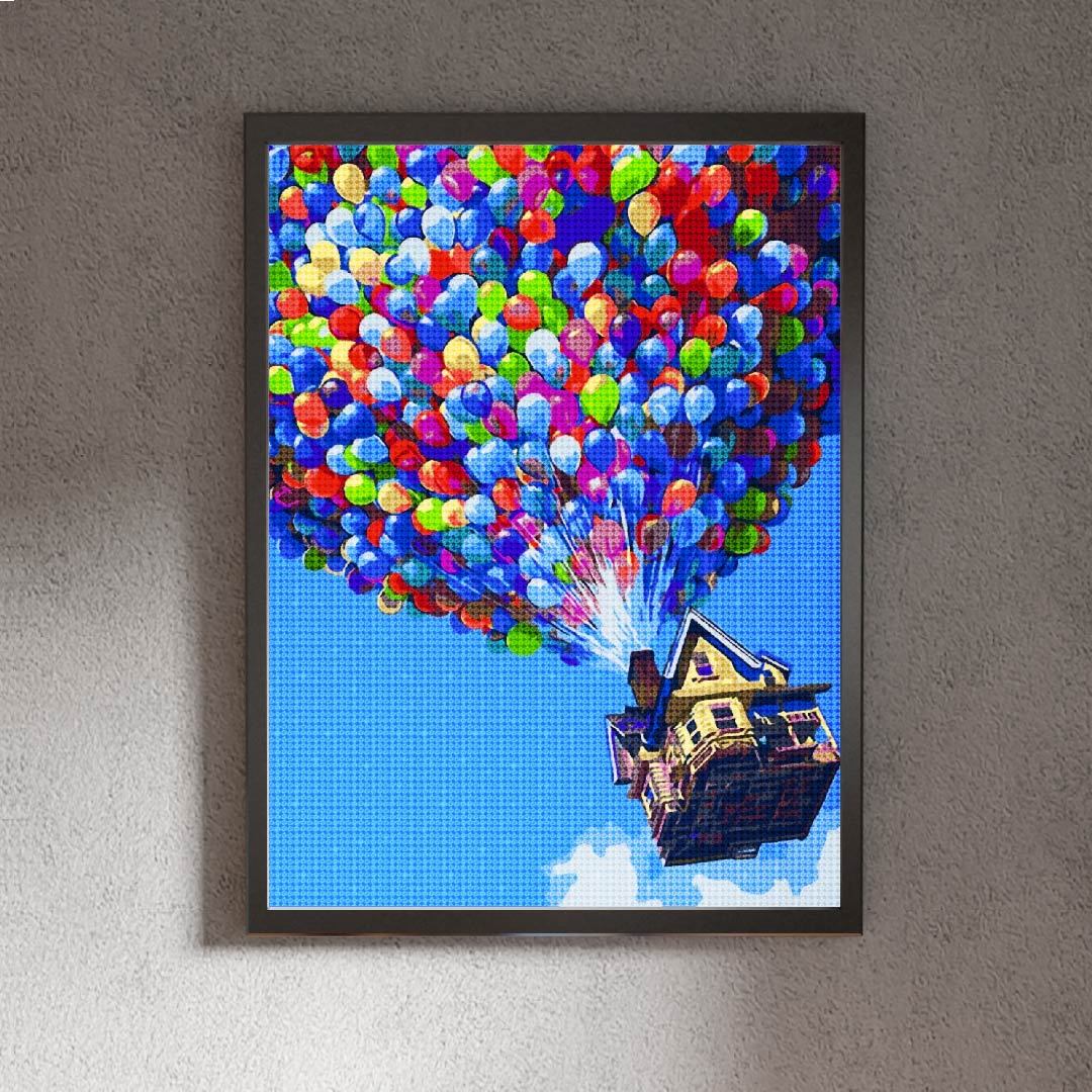 Kit Arte com Diamante - Up Home