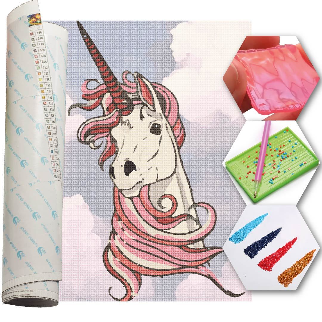 Kit Arte com Diamante - Virgem