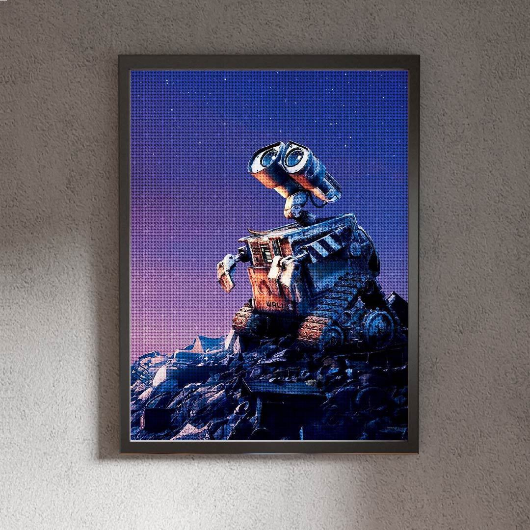 Kit Arte com Diamante - Wall-e Hope