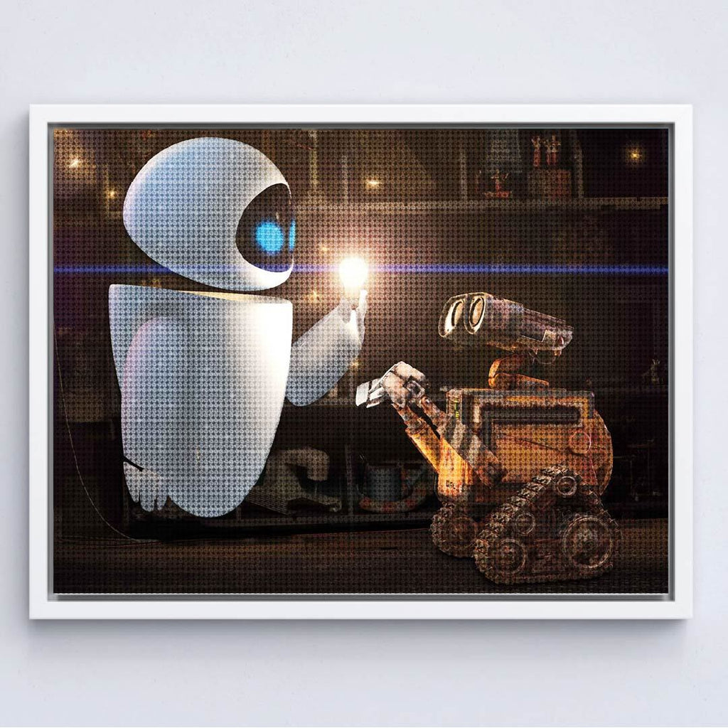 Kit Arte com Diamante - Wall-e Light
