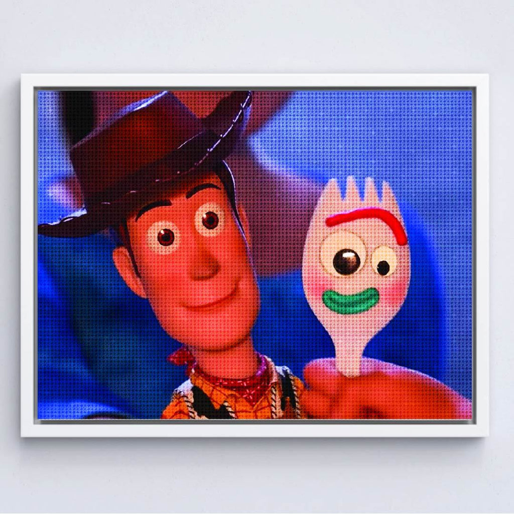 Kit Arte com Diamante - Woody e Spoon