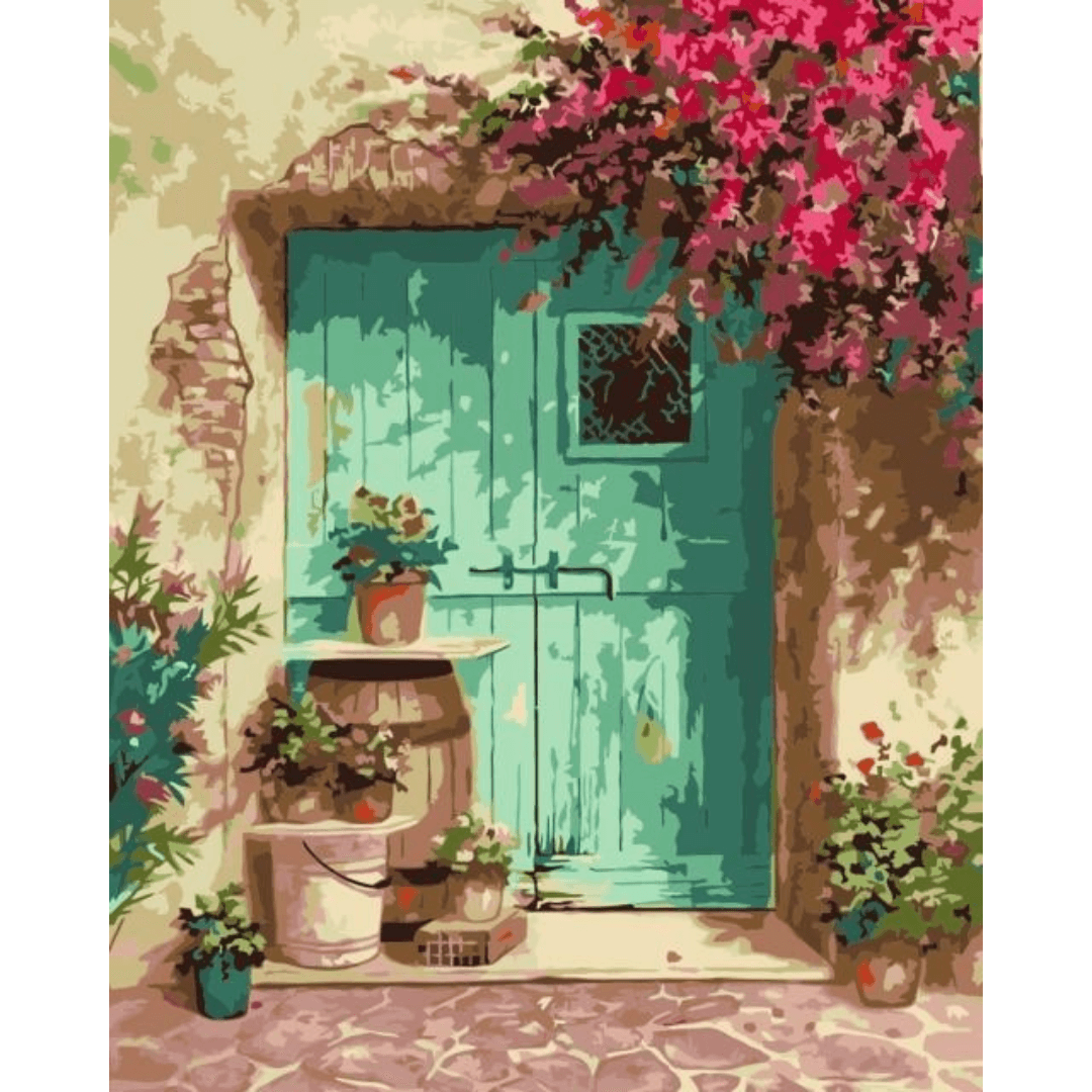 Kit pintura numerada -  A Porta