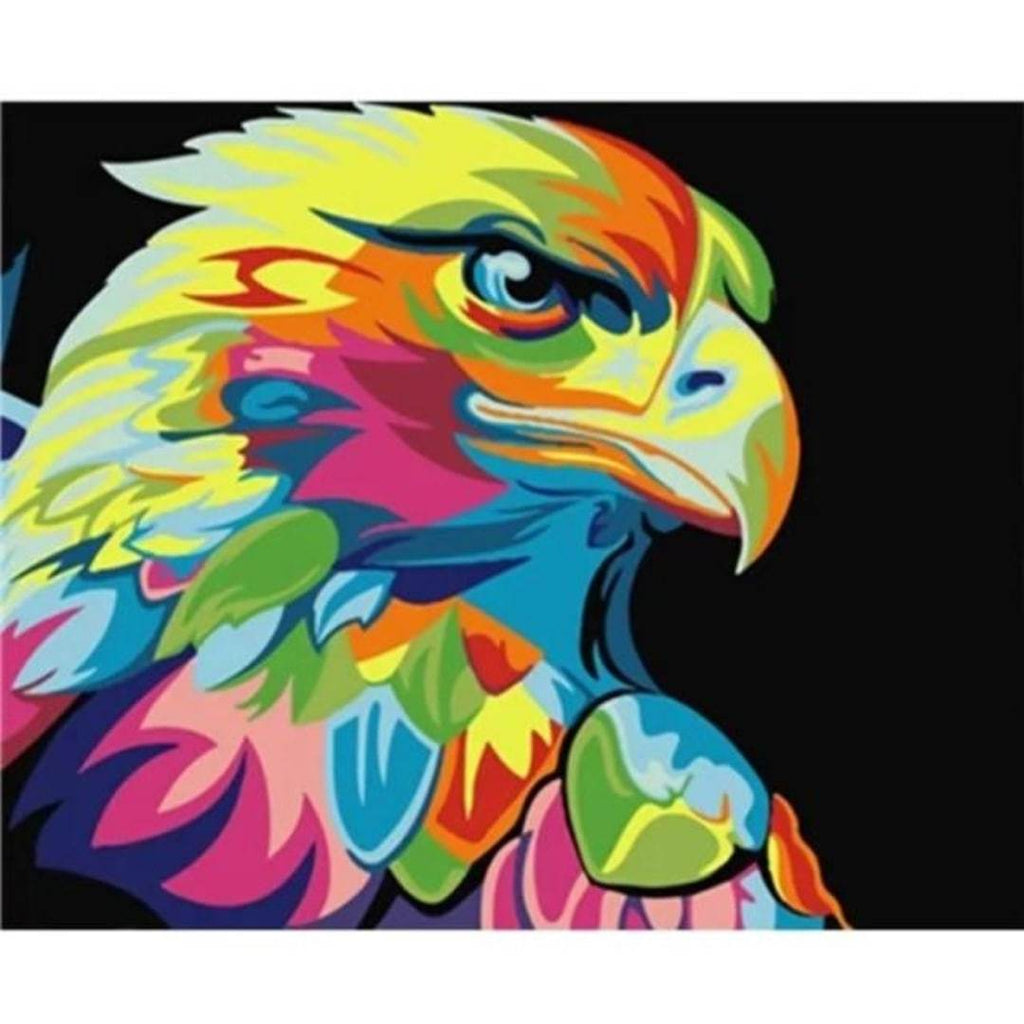 Kit Pintura - Águia Psicodélica