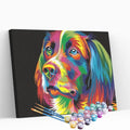 Kit Pintura - Cachorro Psicodélico II