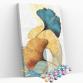 Kit pintura numerada - Flores abstratas 3